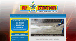 Desktop Screenshot of clpextintores.com